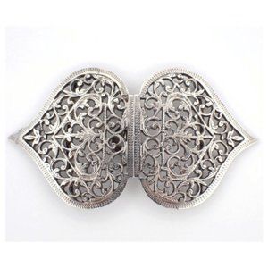 Victorian Silver Nurses Buckle